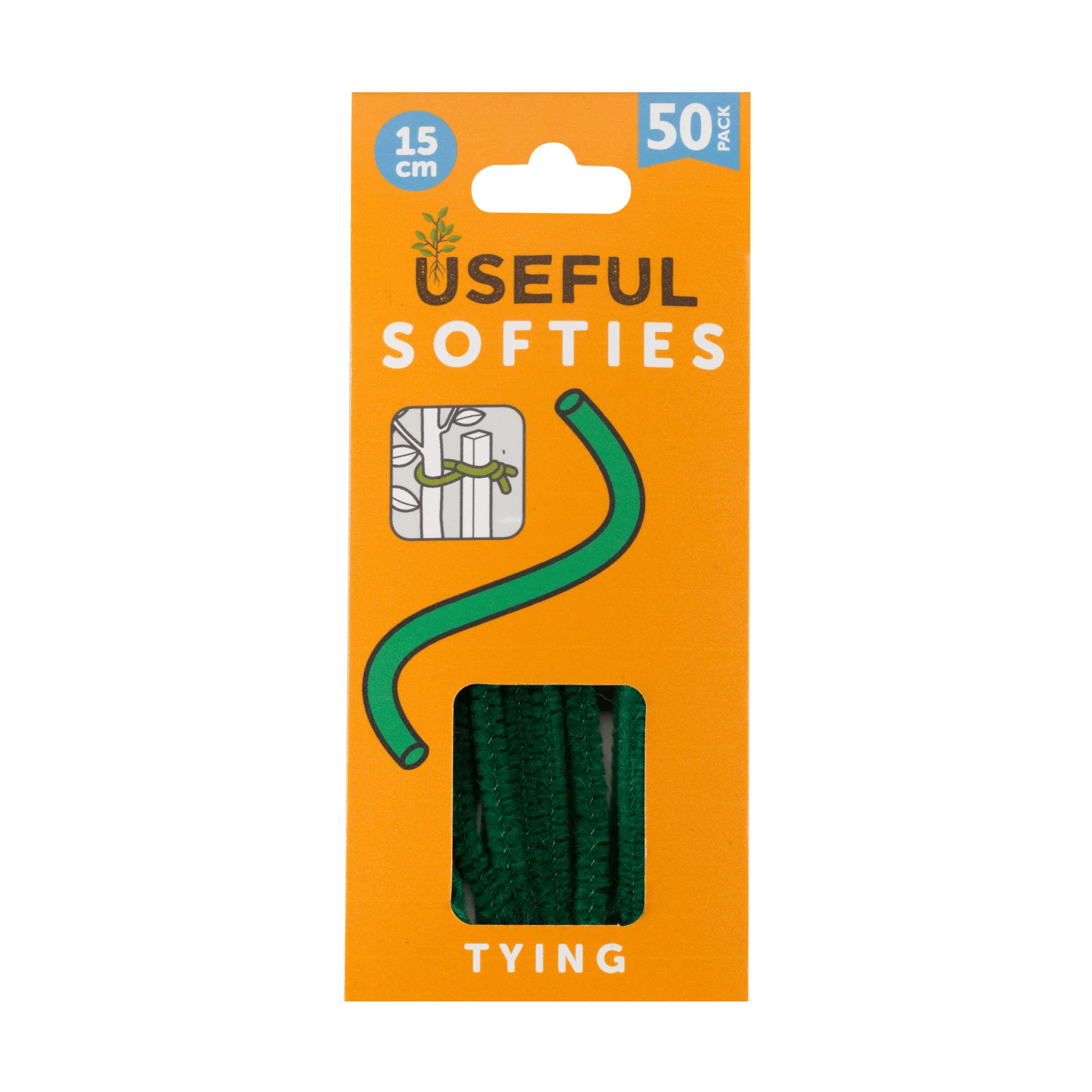 15cm SofTies 50 Pack, Soft Plant Ties for Delicate Stems and Support - Image 3