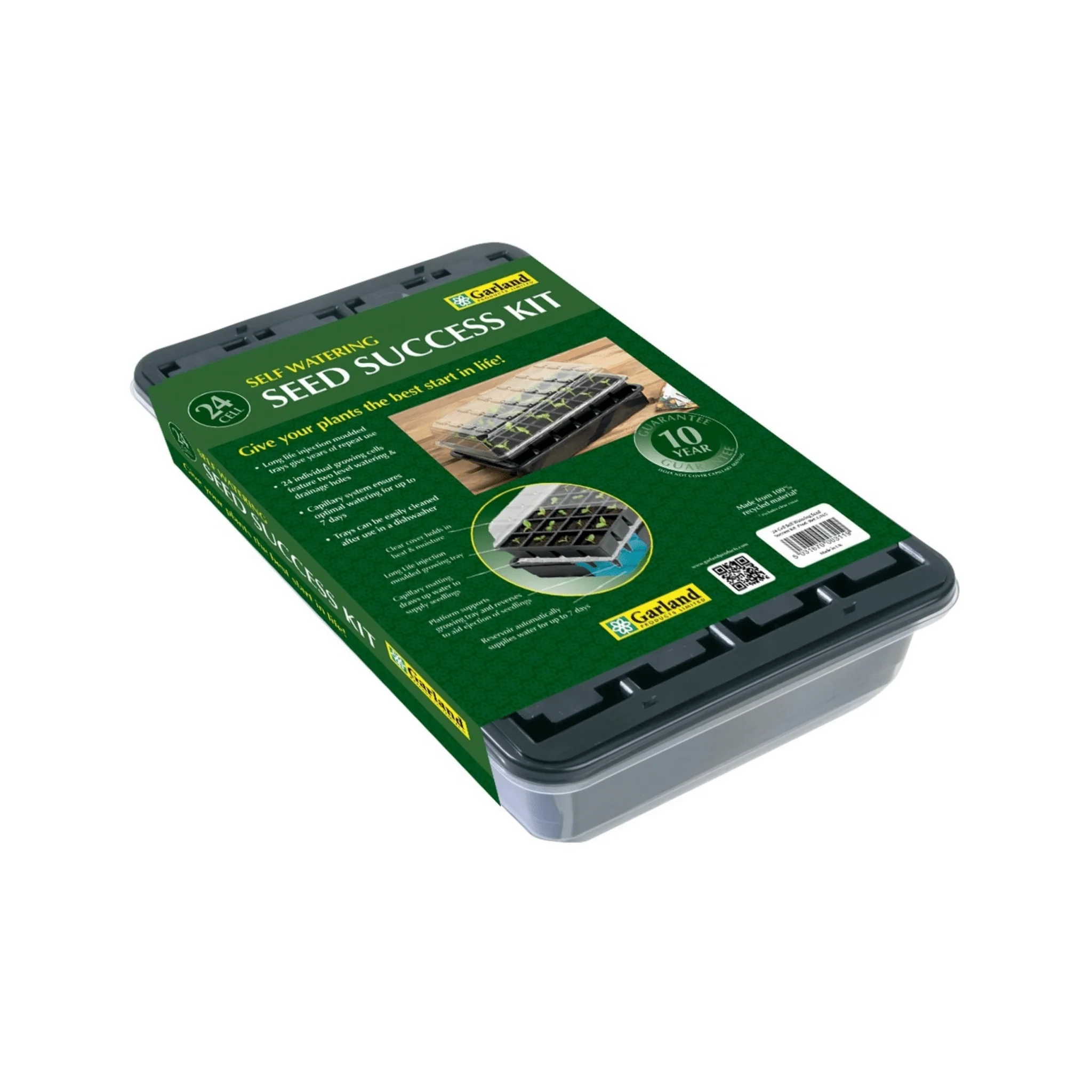 24 Cell Self Watering Seed Success Kit Propagator with Capillary Matting - Image 4