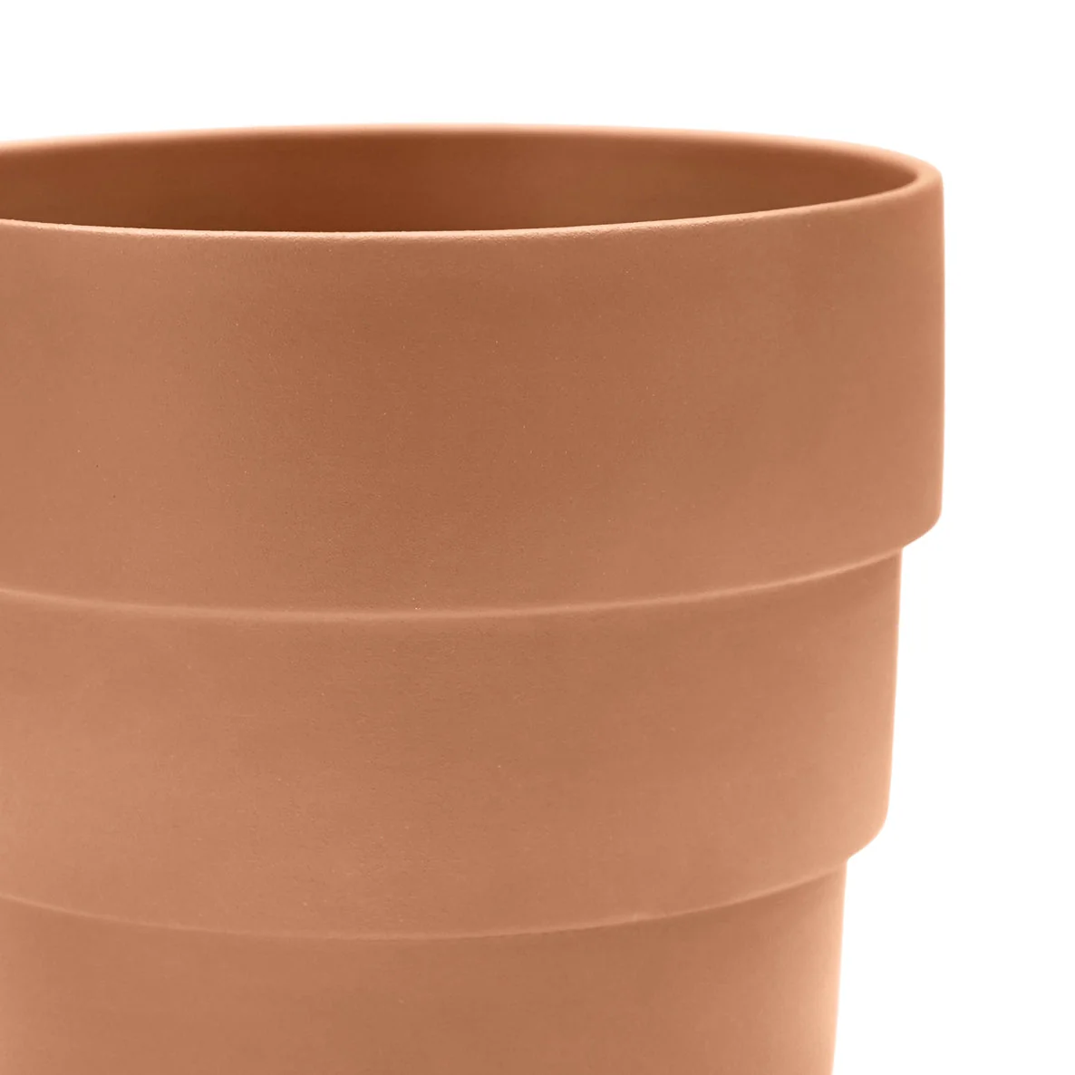 Boston Tiered Planter H18cm D21cm, Ceramic Plant Pot for Indoor and Outdoor Use - Image 2
