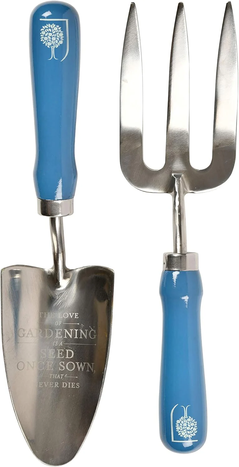 British Meadow Trowel & Fork Gift Set – RHS Floral Design | Burgon & Ball