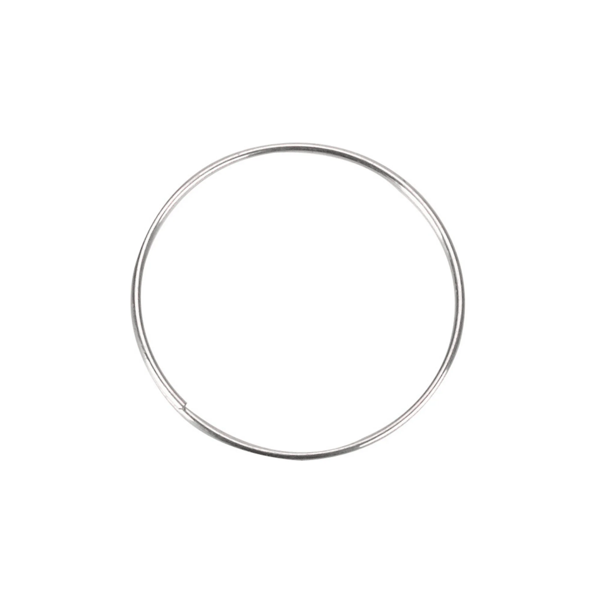 Galvanised Plant Rings 25cm 100 Pack, Strong Metal Plant Supports for Trees and Stems - Image 3