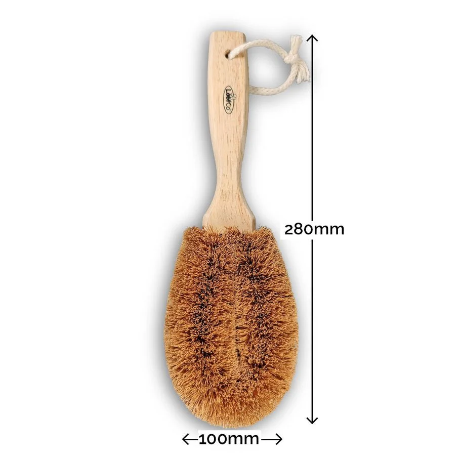 Gardener’s Brush – Natural Loofah & Coconut Fibre Scrubber | Eco-Friendly by LoofCo - Image 2