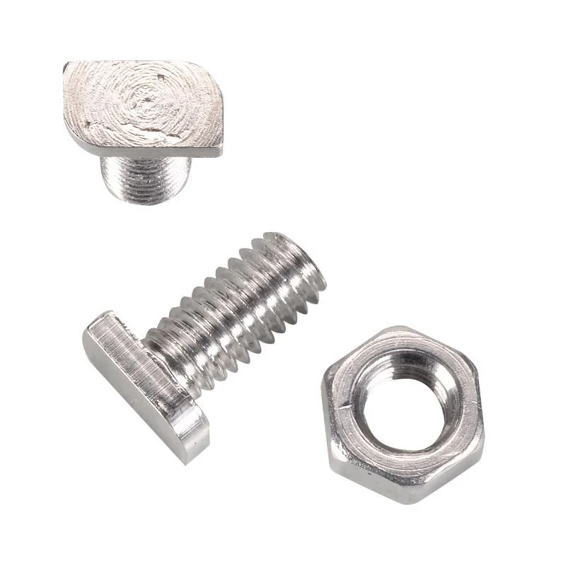 Greenhouse Cropped Head Bolts and Nuts M6 11mm 15 Pack for Aluminium Frames - Image 2