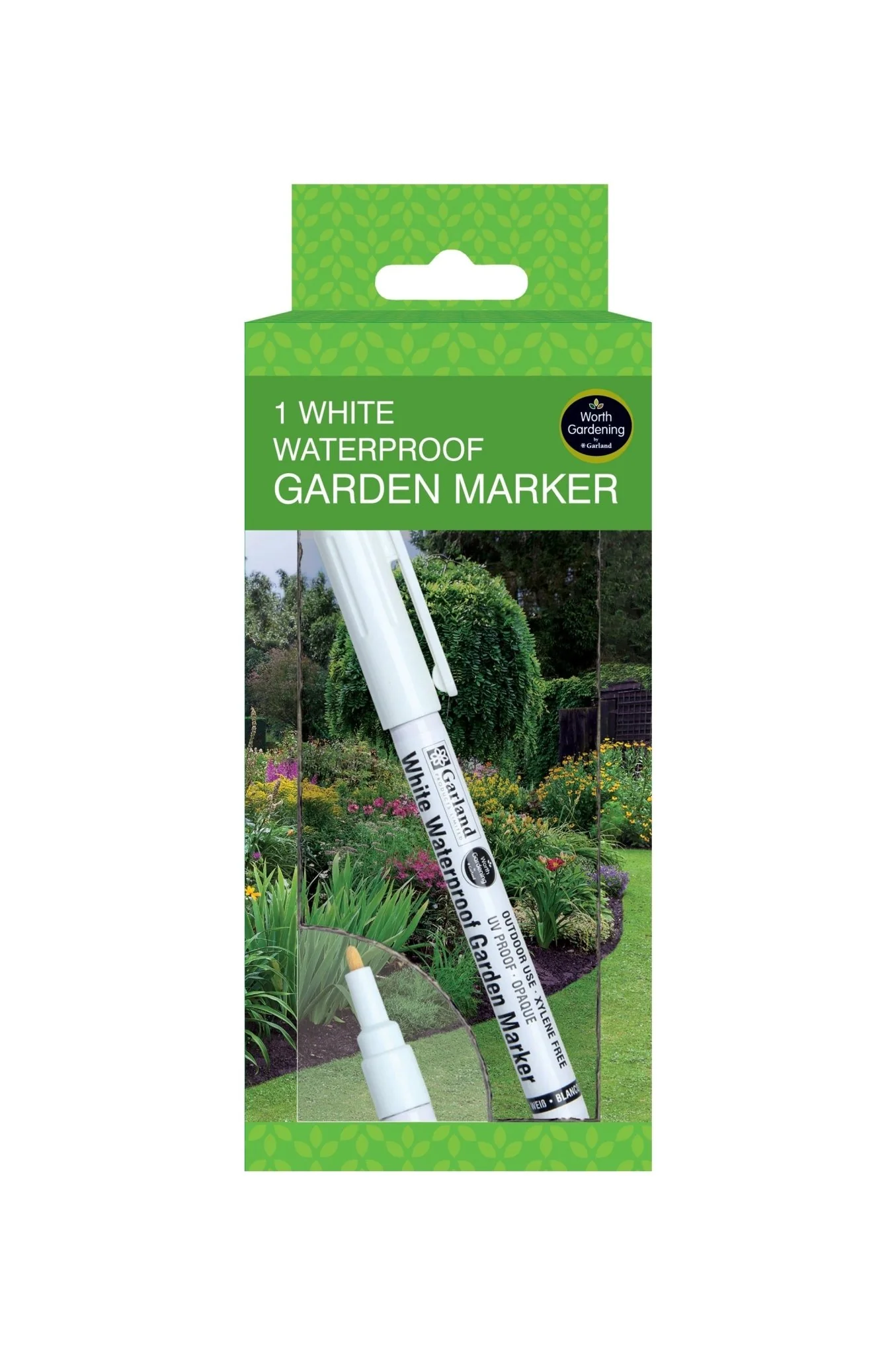 Waterproof Garden Marker – Permanent Plant Labelling Pen in Black or White | Garland - Image 3