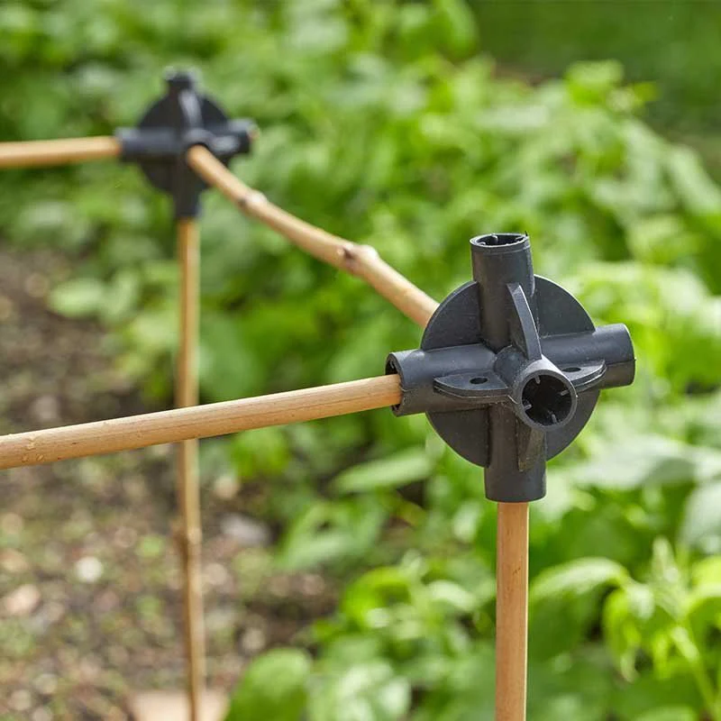Smart Garden MultiJoint Cane Connectors 6 Pack, Plant Support Connectors for Cane Frames