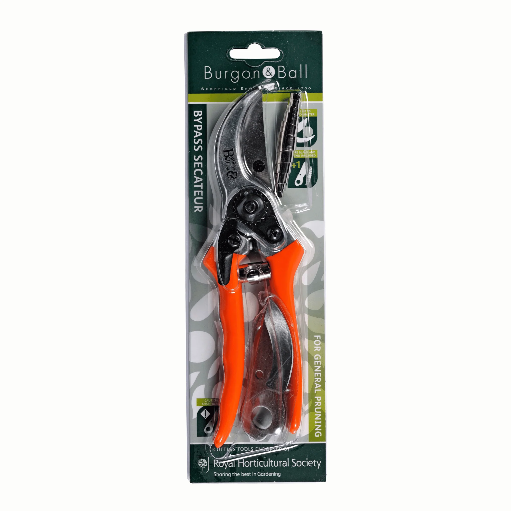 Bypass Secateurs – Precision Pruning for Live Stems | RHS by Burgon & Ball