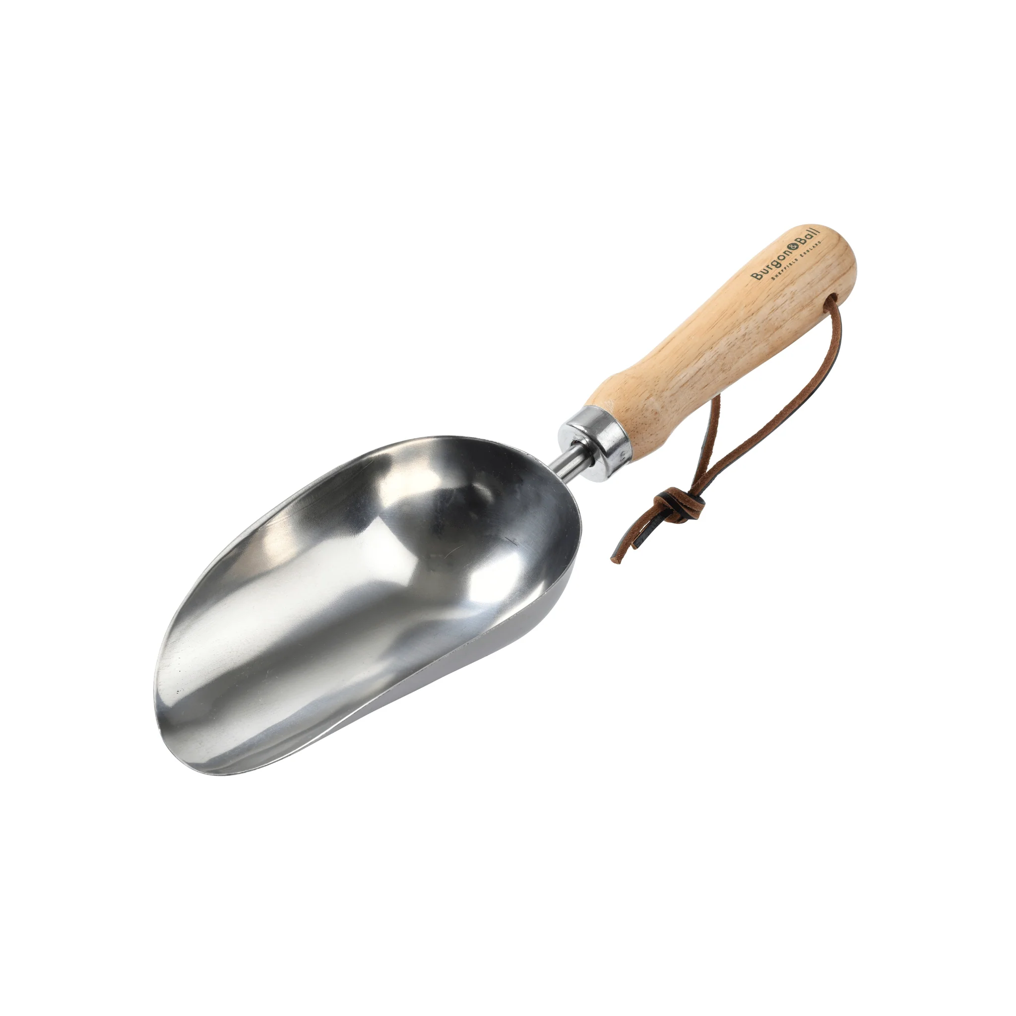 RHS Endorsed Stainless Steel Compost Scoop by Burgon & Ball - Image 2