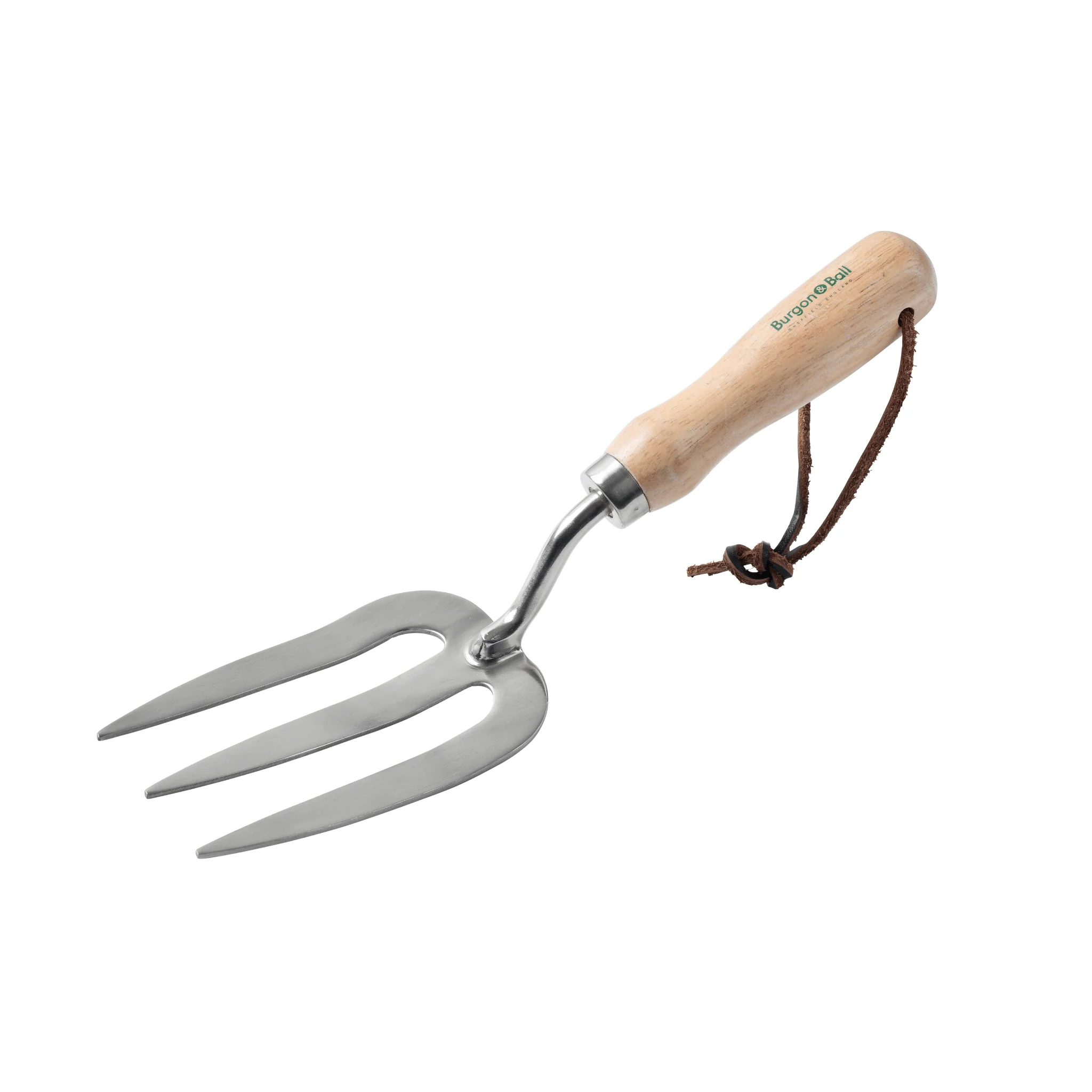 RHS Endorsed Stainless Steel Hand Fork by Burgon & Ball - Image 4