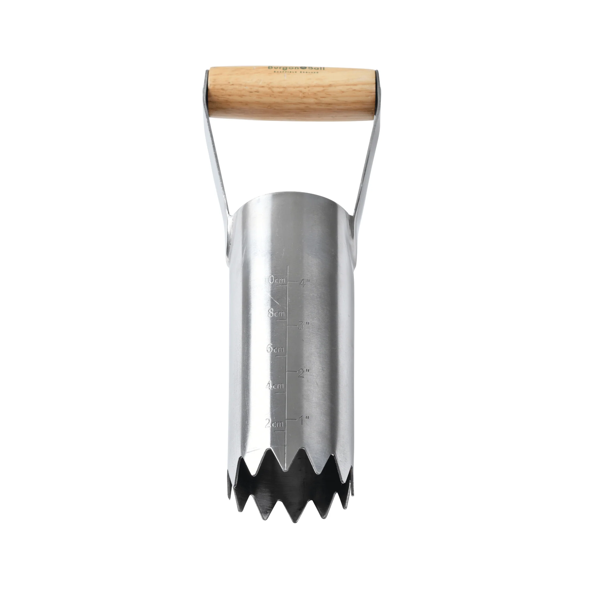 RHS Endorsed Stainless Steel Hand Held Bulb Planter by Burgon & Ball - Image 4