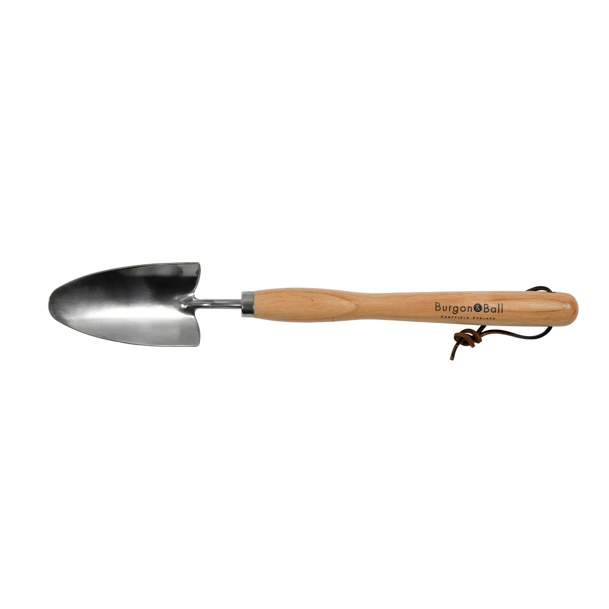 RHS Endorsed Stainless Steel Mid Handled Trowel by Burgon & Ball - Image 5