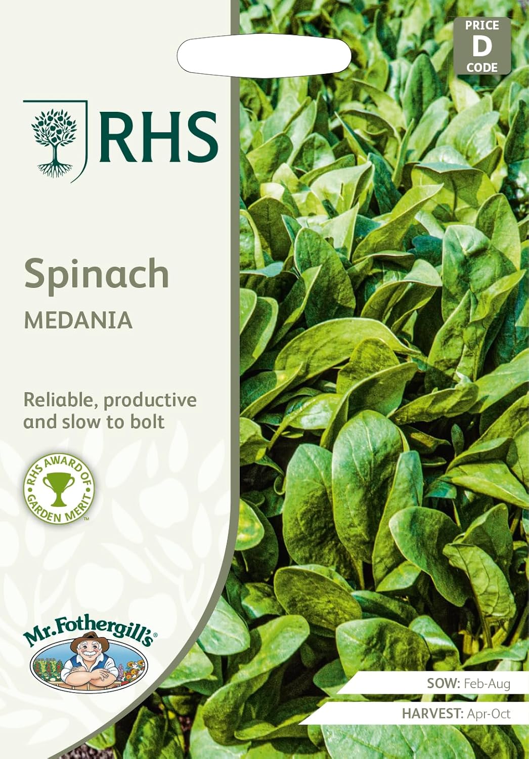 RHS SPINACH Medania