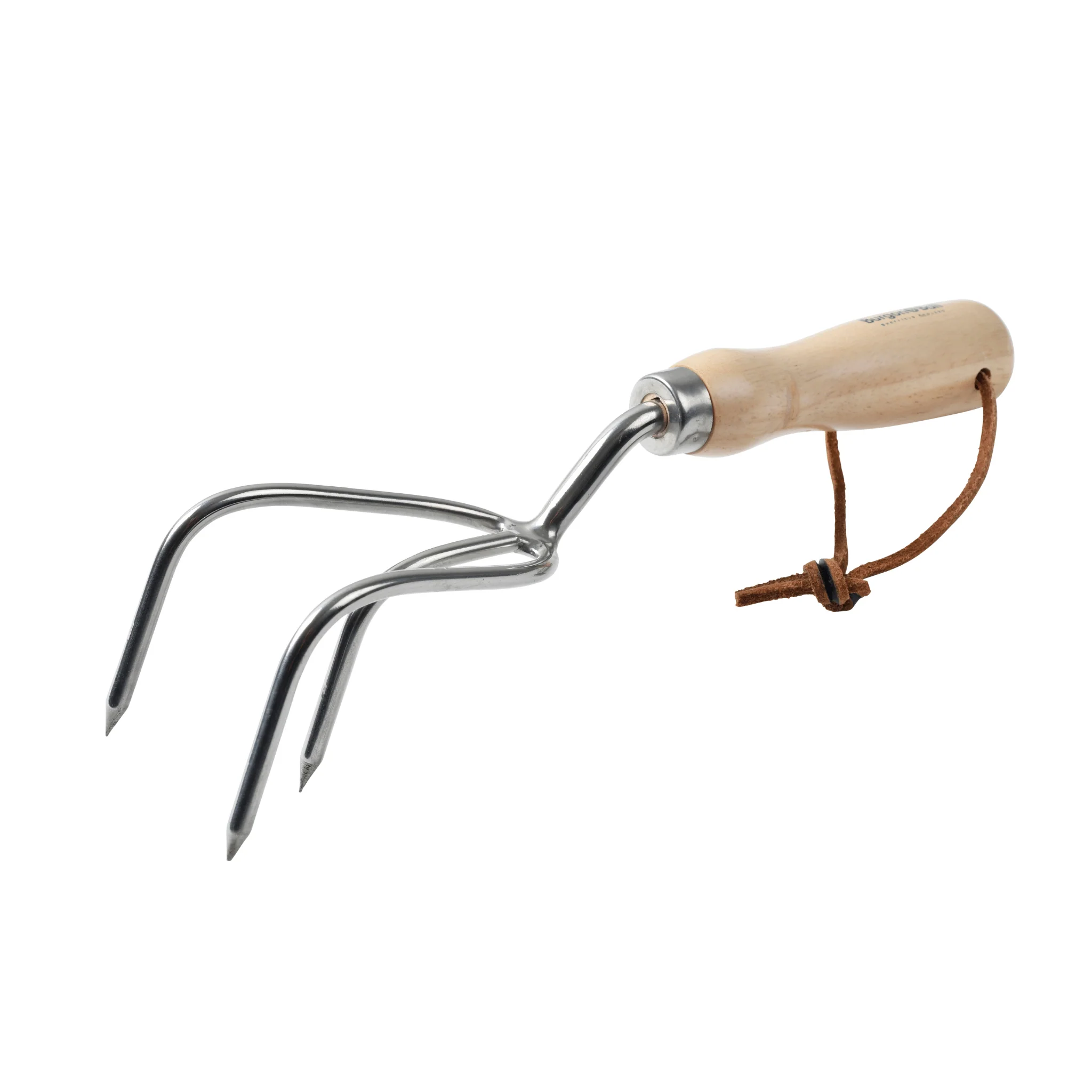 RHS Endorsed Stainless Steel Claw Cultivator by Burgon & Ball - Image 3