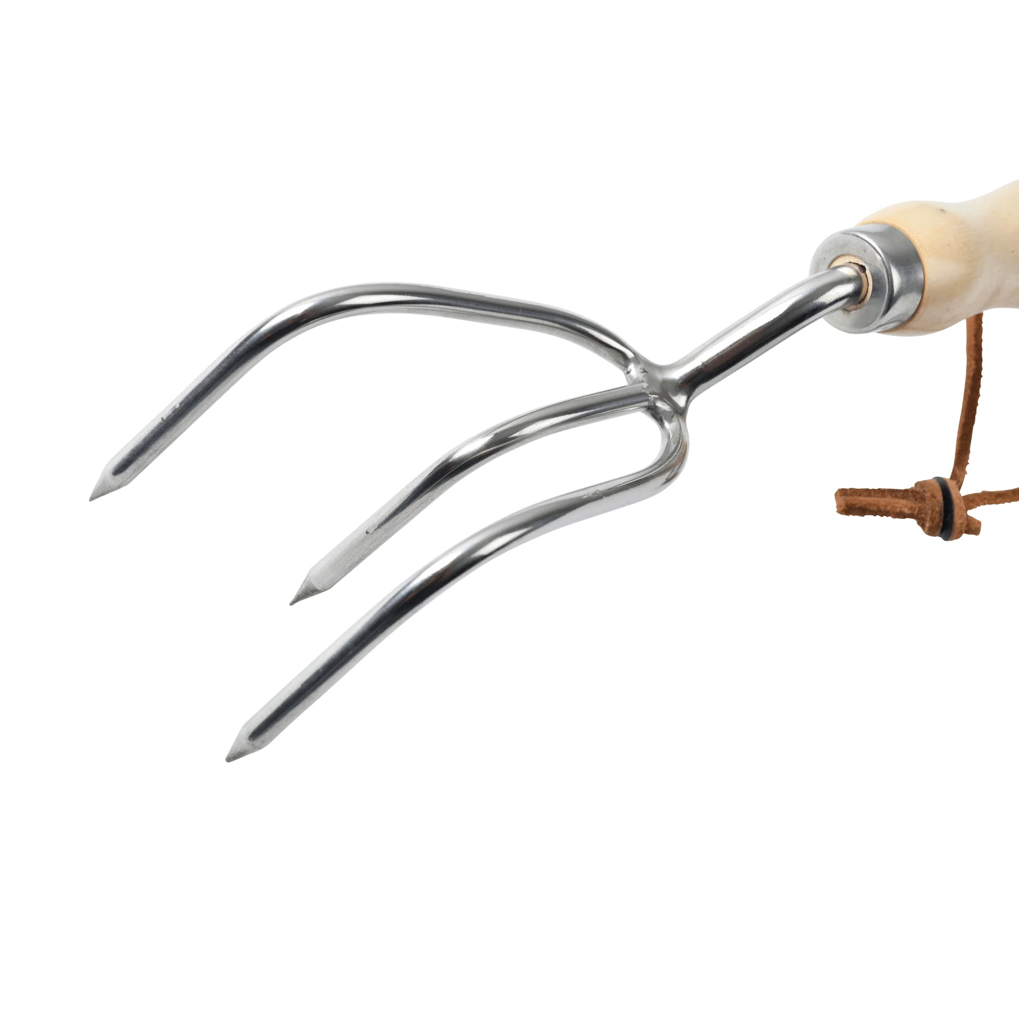 RHS Endorsed Stainless Steel Claw Cultivator by Burgon & Ball - Image 4