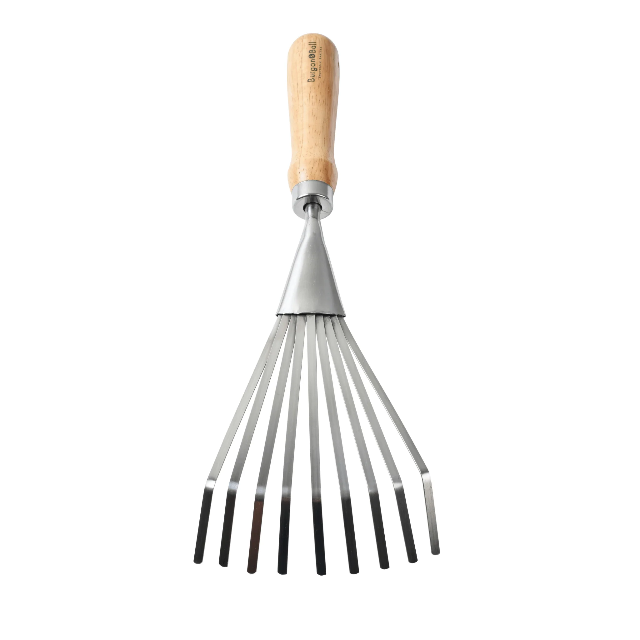 RHS Endorsed Stainless Steel Shrub Rake by Burgon & Ball - Image 7