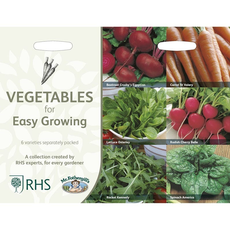 RHS Vegetables for Easy Growing Collection 6 Varieties, Curated Vegetable Seeds for Simple and Reliable Cropping - Image 4