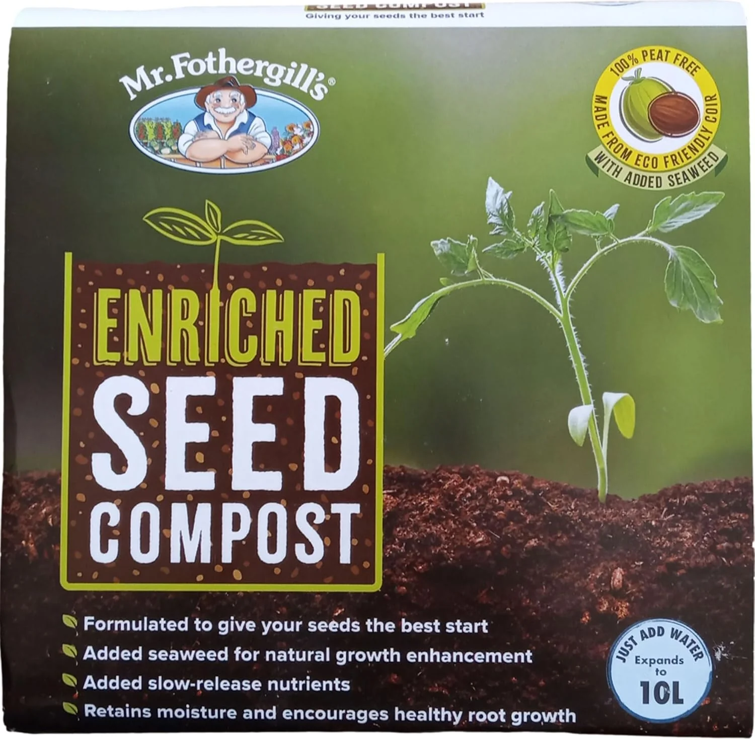 Seed-to-Pot Starter Bundle | Coir Pots, Seed Compost, Propagator and Soil Sieve - Image 12