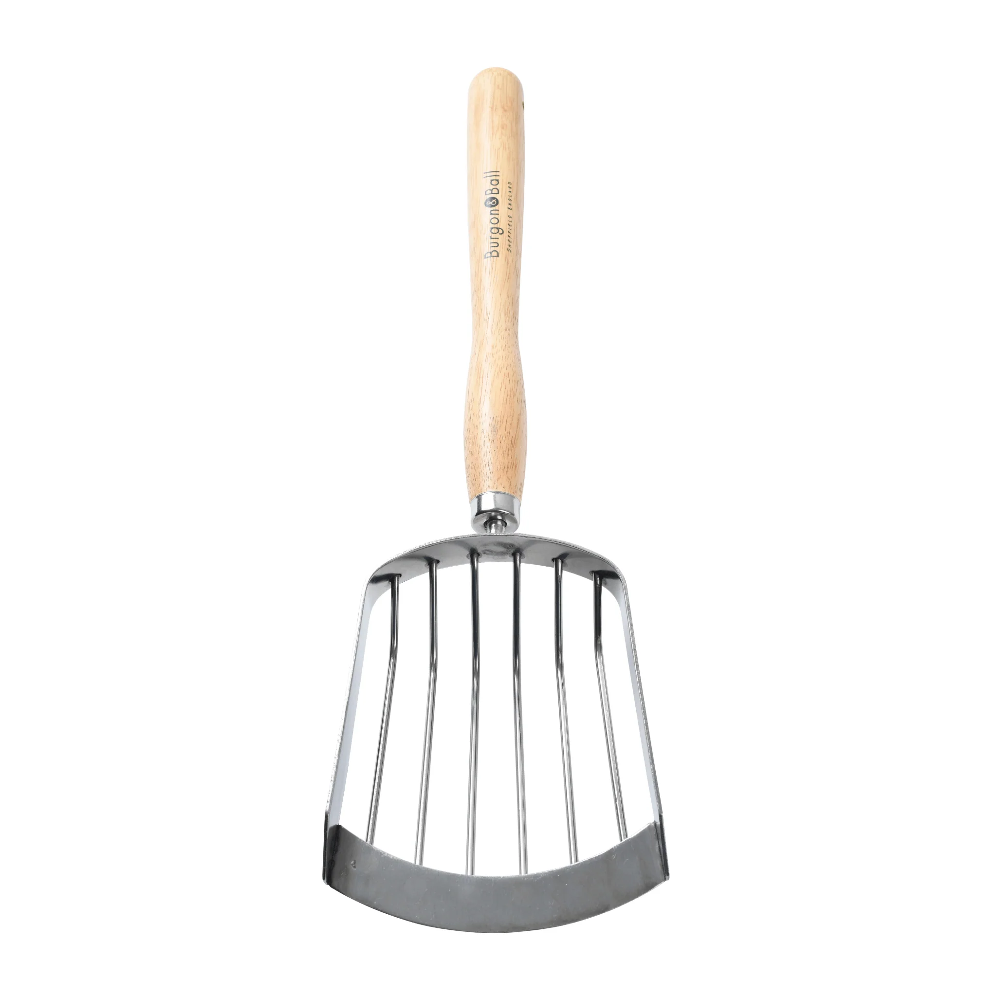 RHS Endorsed Stainless Steel Potato Harvesting Scoop by Burgon & Ball - Image 4