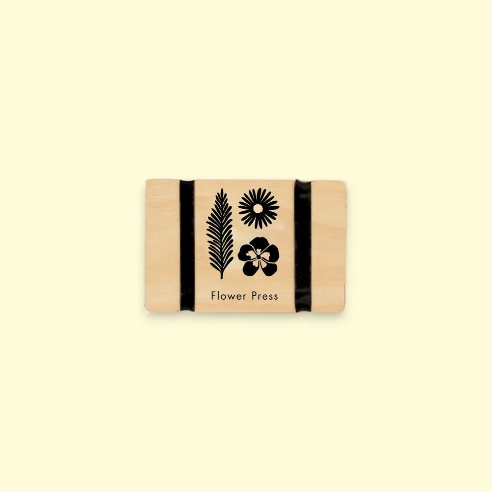 Studio Wald Pocket Flower Press Silhouette 12 x 8 cm