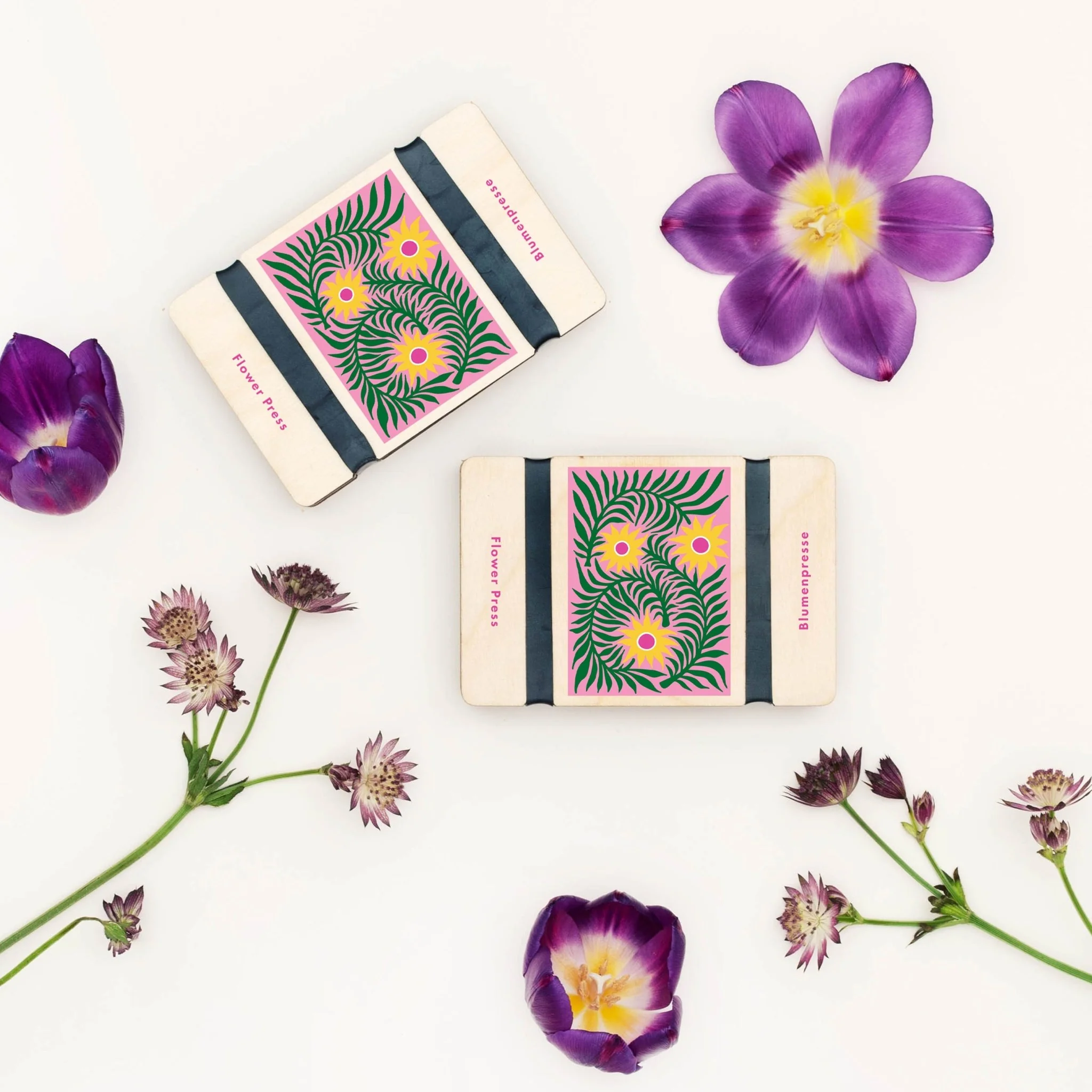 Pocket Flower Press Kit – Teasel Design for Wildflower Crafting | Studio Wald - Image 2